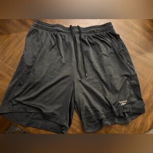 Reebok Charcoal Gray Workout Shorts